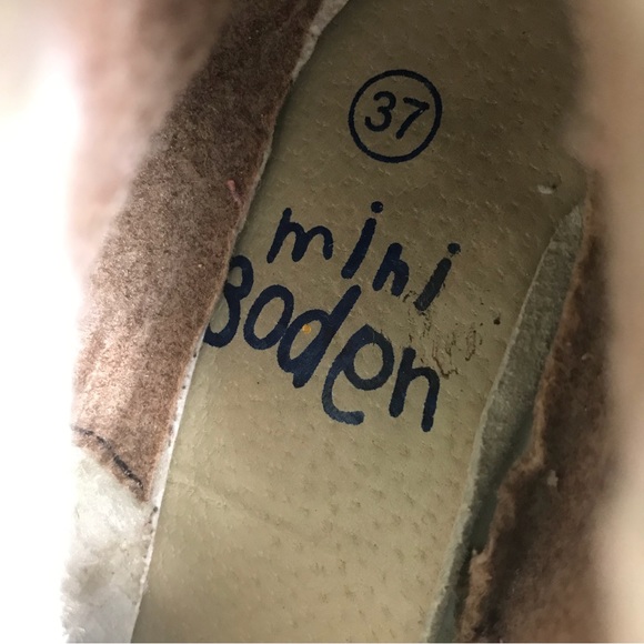 Big Girls Mini Boden Suede Boots Size 4.5 - Picture 11 of 15